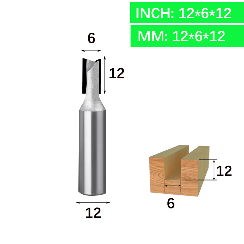 Vsharp PCD prosty frez diamentowy dwustronny prosty frez robić płyty melaminowej HPL płyta krzemianowo-wapniowa MDF: 26mm