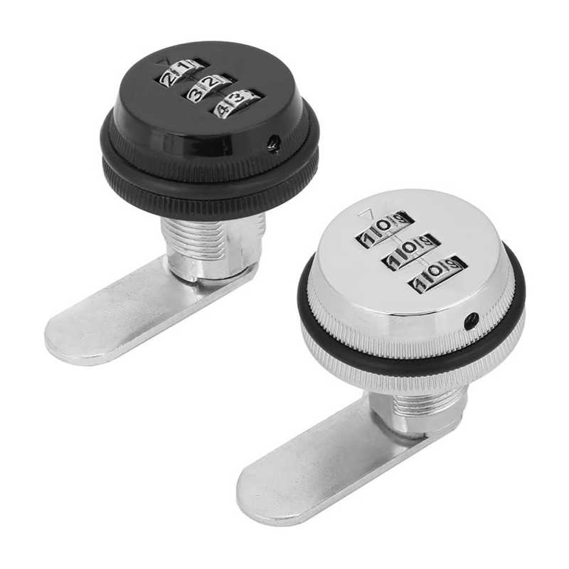 Zinc Alloy Password Combination Camlock Locker Three-digit Pass Protector Door Lock Home Security