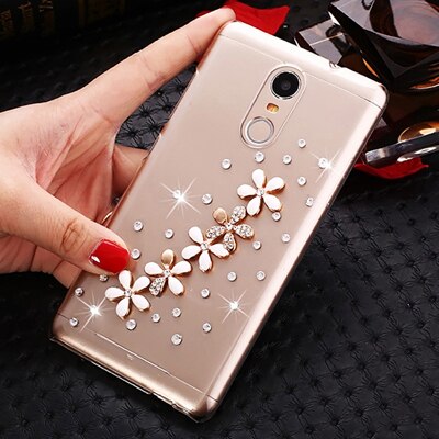 Glimlach Case voor Lenovo K6 Note Cover 5.5 inch 5 Stijl Mode Blauwe Vlinder bloemen Rhinestone Case voor Lenovo K6 note Funda: 5