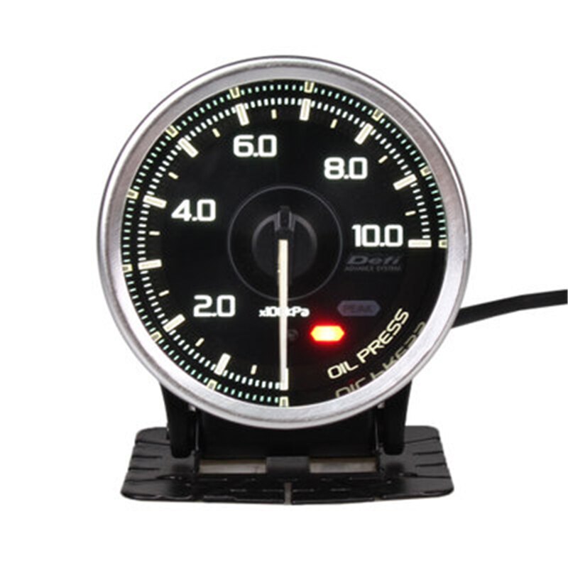 Defi Advance A1 60mm 7-Color 3.0bar Turbine Boost Gauge Water Oil Temp Pressure Voltmeter Tachometer Vacuum Car Mechanical Meter: Oil Pressure