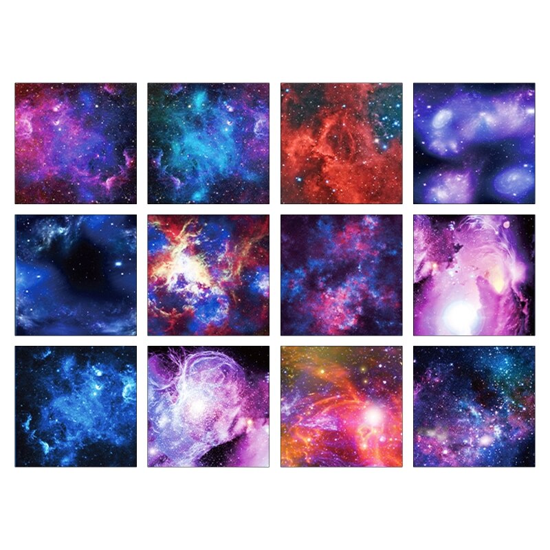 Origami Paper Double Sided Patterned 50 Sheets 15x15cm Square Folding Paper DIY Handcraft Kindergarten Material: D