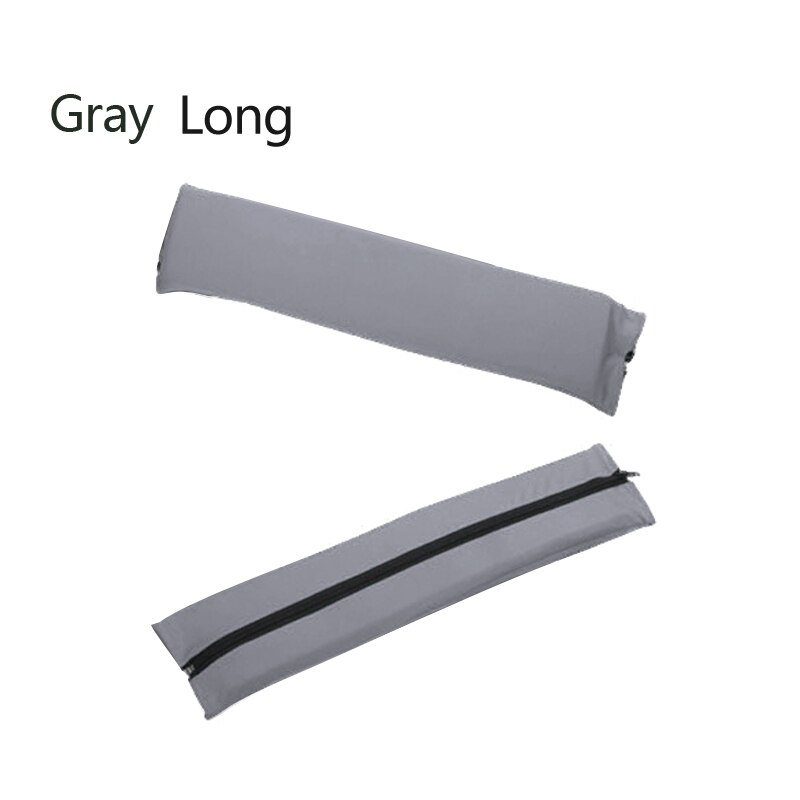 2 Stuks Stoel Armsteun Pads Voor Home Office Stoelen Voor Polyester Mouwen Swivel Stoel Armsteun Anti Proof Mouwen Pack Stoel covers: Gray long