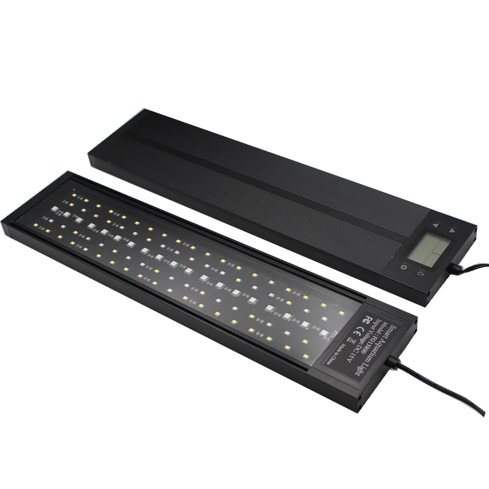 12inch-18-24inch Waterdichte Programma 8 Kleuren Auto On Off Volledige Spectrum Led Aquarium Lichtpunt Voor Zoetwater Geplant Tank