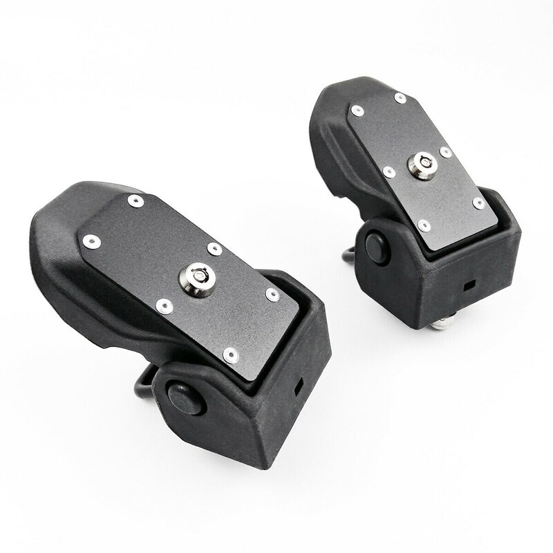 Capô do carro travando travas capa trava trava travas kit para jeep wrangler jl 2018-2020