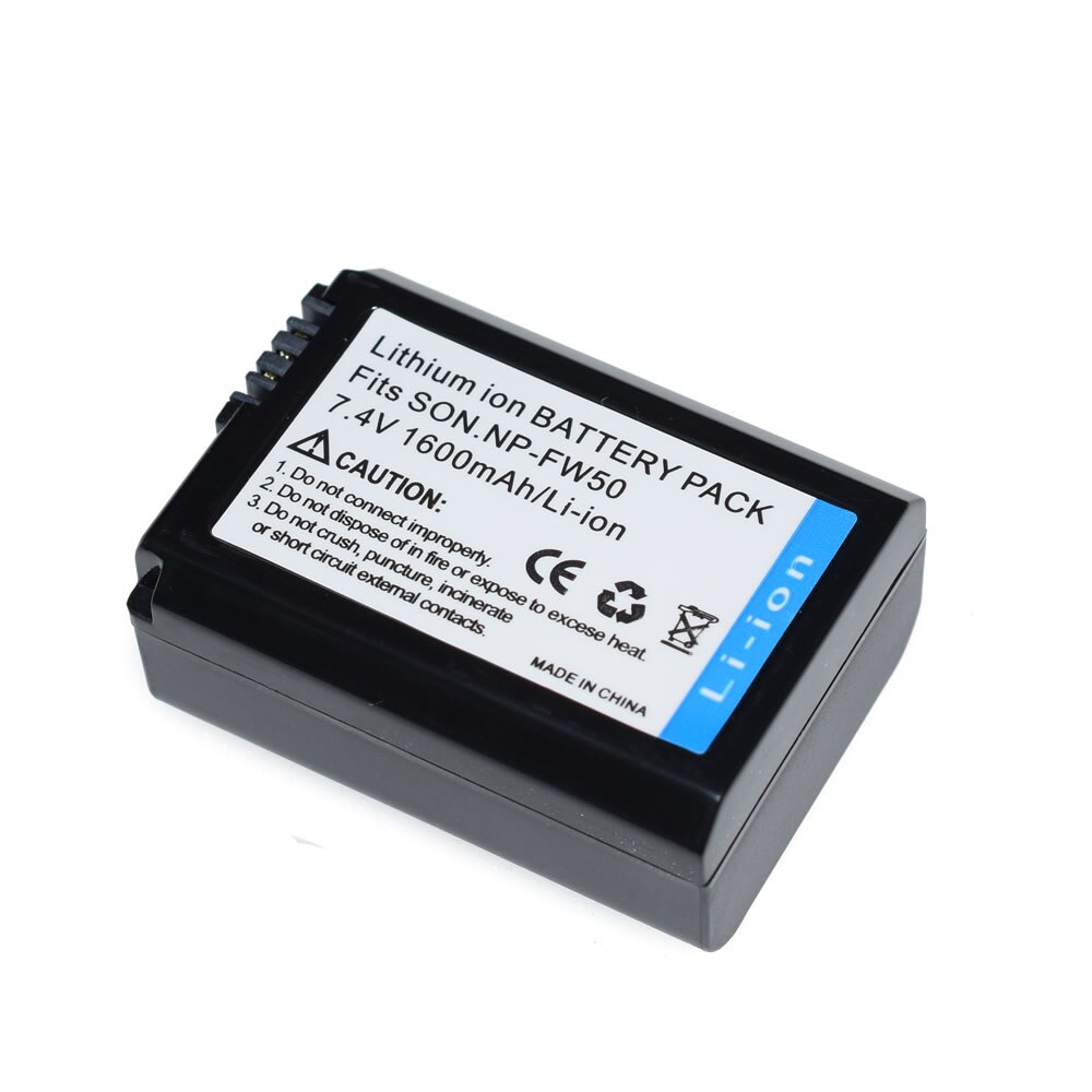 Battery for Sony Alpha A6100 ILCE-6100 SLT-A35 (α35) 1600mAh