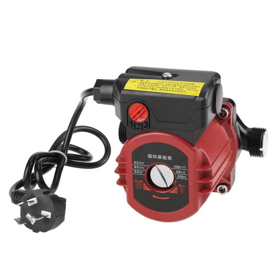 /4''Thread High Efficiency Circulation Water Pump for Solar Heater 220V 100W