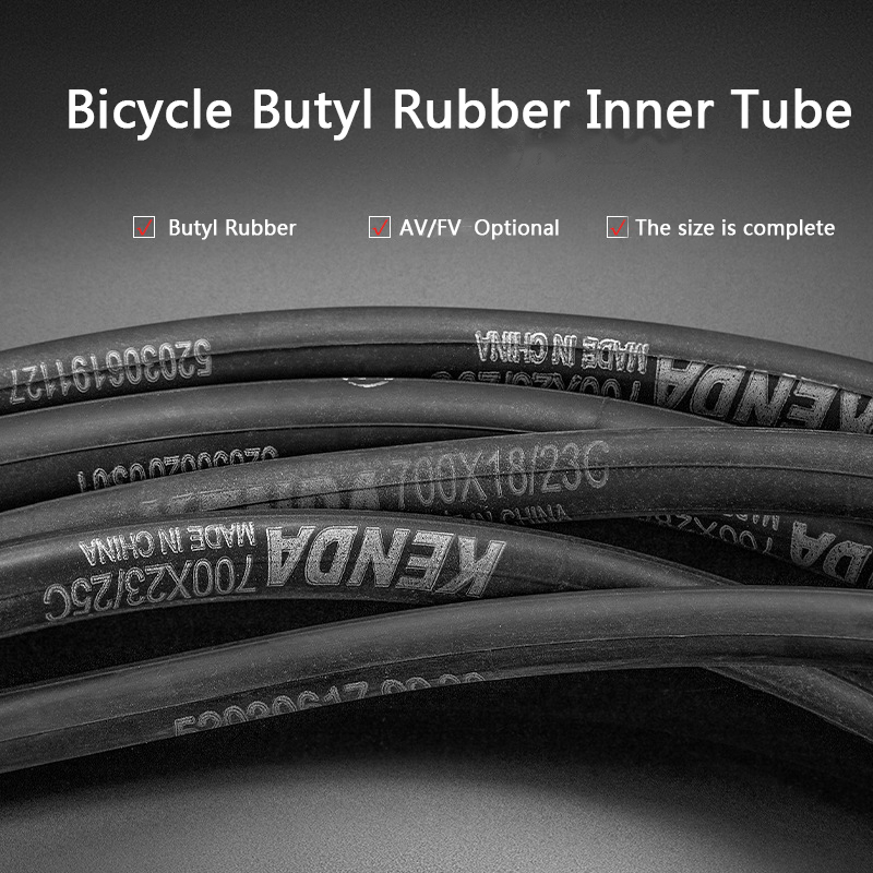 KENDA Fahrradschlauch 1PC 700C 23-25C 28-32C 35-43C Schrader Presta Butylkautschuk MTB Rennradschlauch Innenreifen Fahrradteile