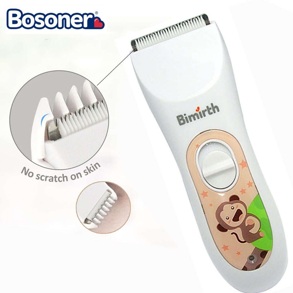 Hair clippers children's hair clippers baby hair cutting ultra-quiet body wash electric clippers USB rechargeable waterproof