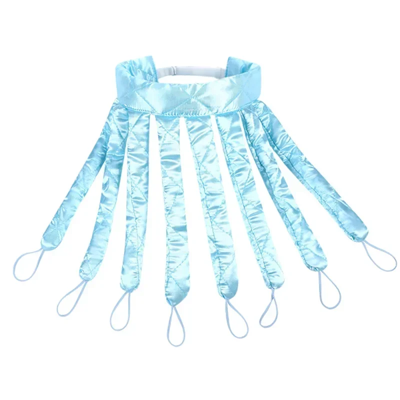 Heatless Lockenwickler, Klettverschluss, Oktopus-Lockenwickler, kein Wärme, Schwamm, Lockenwickler, faules Schlaf-Lockenband, Seidenband, weiche Schaumstoff-Locken: Grün