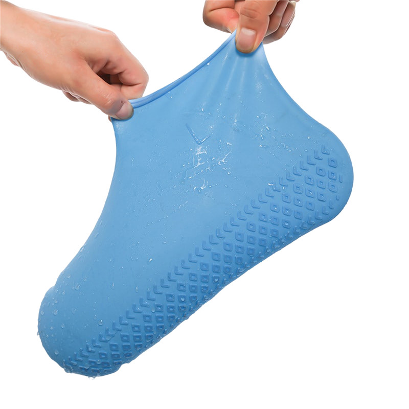 Shoe Cover Silicone Anti-Shoe Cover Water Unisex Shoe Cover Non-Slip and Durable Rain Shoes Cover (S/M/L)