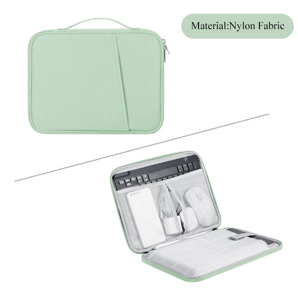 Laptoptas Voor 11-13 Inch Beschermhoes Voor Tablet Hoes Gewatteerde Draagtas Geschikt Voor Ipad Macbook Xiaomi Asus Huawei Lenovo: 11-inch / Marineblauw