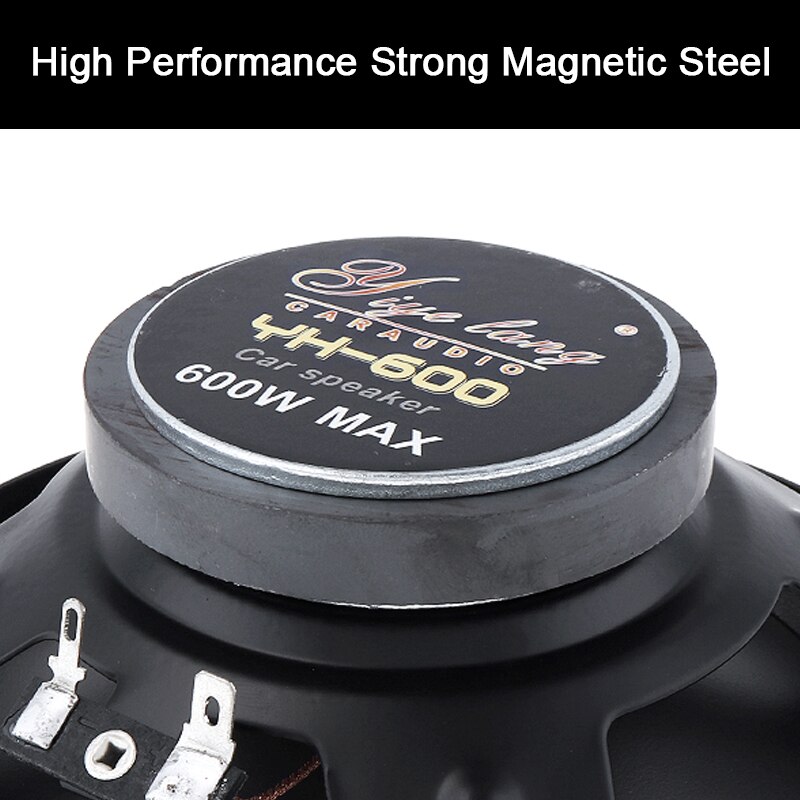 1PC 6 Zoll Auto HiFi Koaxial Lautsprecher 2-Way Universal Fahrzeug Tür Auto Audio Musik Stereo Vollständige Palette frequenz Subwoofer Lautsprecher
