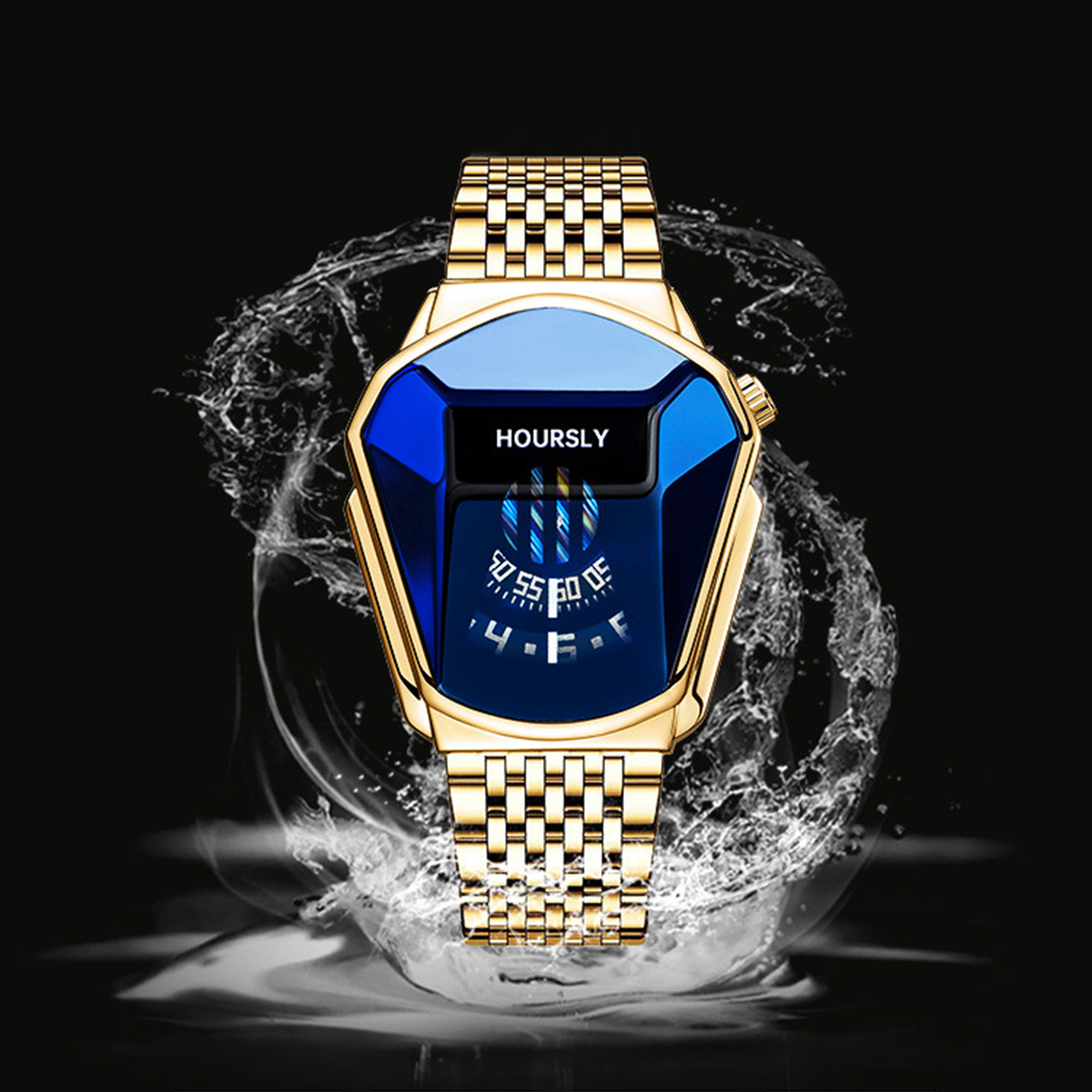 Montre à quartz étanche pour homme, personnalité de moto, nouvelle tendance