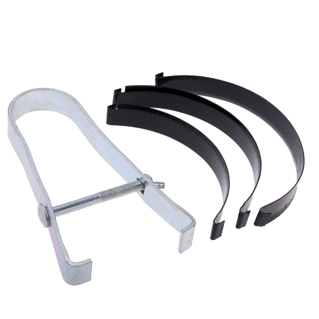 Juego de abrazaderas de anillo de pistón de motocicleta, herramienta de servicio de instalador, juego de compresor de compresión de anillo, rango de ajuste de 50mm a 85mm, 1 Juego