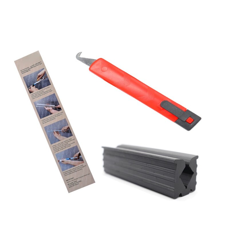 Golf Club Kits Rubber Vise Clamp + Regrip Tool Install Change Steel + Hook Blade Utility Knife + 13Pieces Grip Tapes