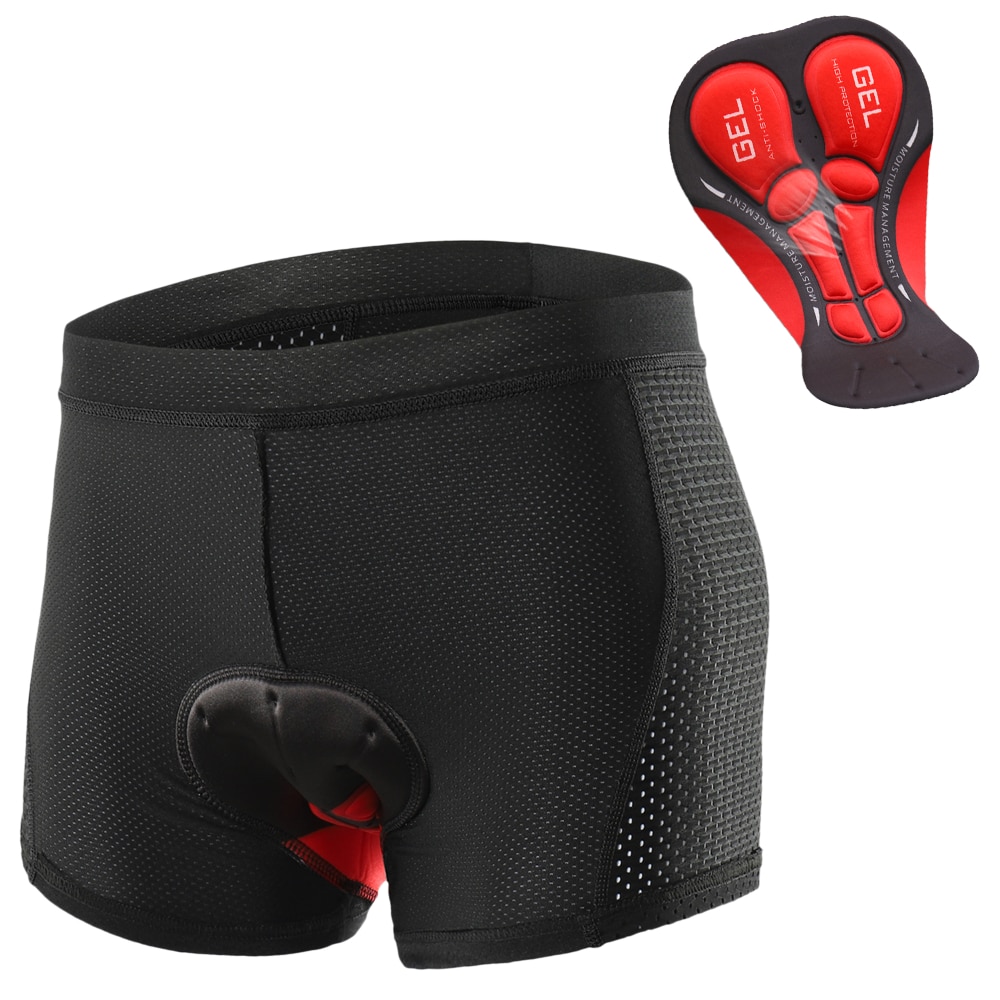 Lixada Fiets Shorts Fiets Ondergoed Ademend Gel Padded Mtb Fietsen Riding Shorts Mannen Fietsen Ondergoed Shorts