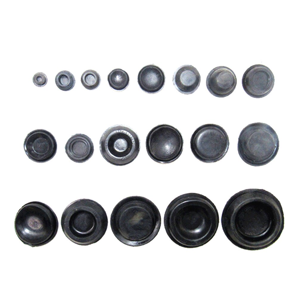 2PCS Car door chassis rubber seal waterproof dust plug fastener for truck engineering bus auto