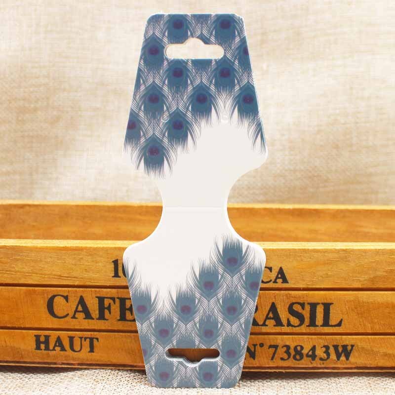 200pcs 4.5x12.0cm flower pattern Cards Printing Jewelry Necklace Bracelet Hang Tag Jewelry Display Cards Label Tag: card same as pic3