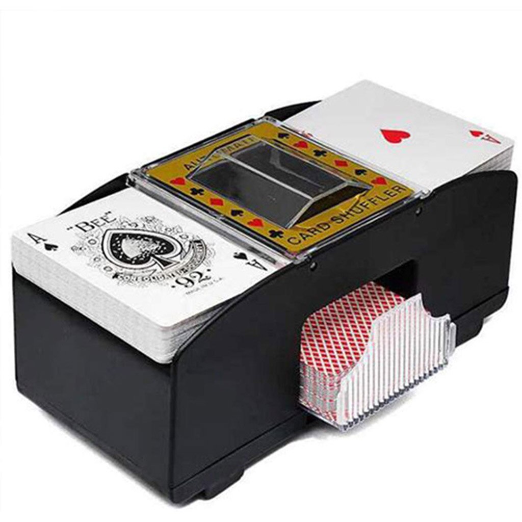 Barajador de cartas automático, máquina barajadora de cartas, juegos de en casa, póker