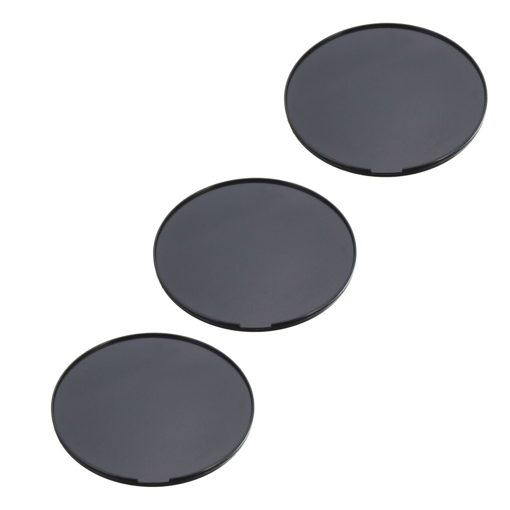 3Pieces 72mm Adhesive Car Dashboard Mounting Disk Pad Plate for Universal Suction GPS Smart Phone Cup Mount Holder Cradle