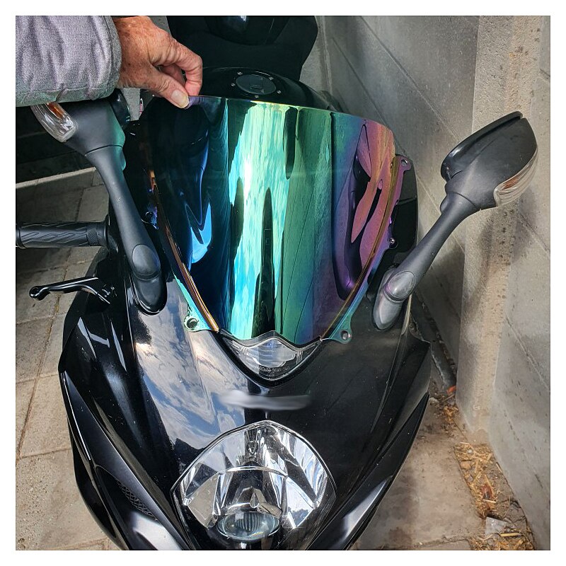 Voorruit Voor 2007 Suzuki GSX-R1000 GSXR1000 GSX-R Gsxr 1000 K7 K8 Screen Voorruit Rook Blauw Iridium Transparant