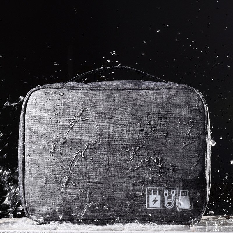 Reizen Closet Organizer Case Voor Hoofdtelefoon Opbergtas Digitale Draagbare Rits Accessoires Lader Datakabel Usb Cosmetica