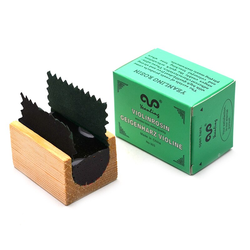Yeanling Vioolhars #303 Houten Box Stof Gratis En Sterke Aanhangend Rosin Voor Viool Altviool Cello