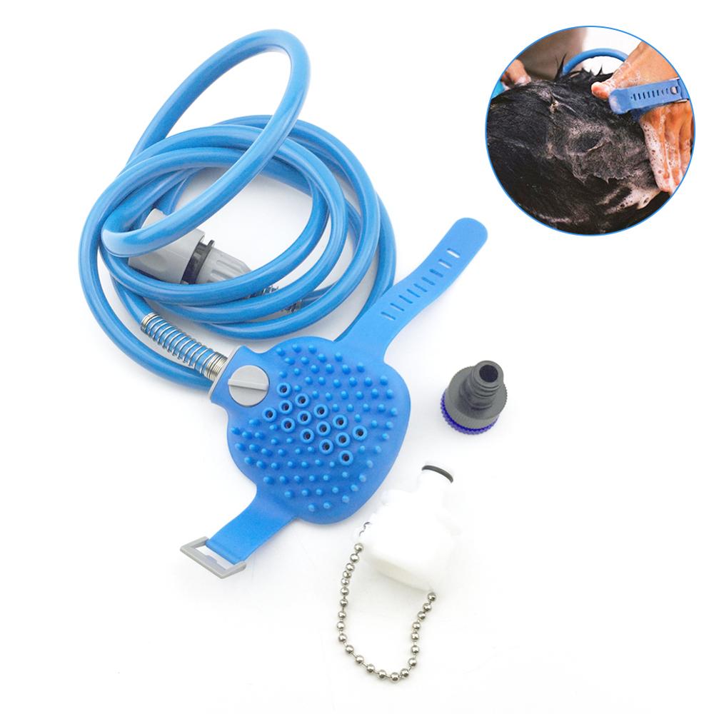 Huisdier Baden Tool Pet Douche Spray En Borstel In Een Multifunctionele Baden Apparaat Voor Hond En Kat