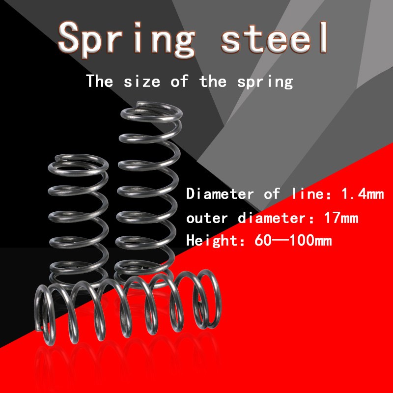 Pressure Spring Compressed Spring Mechanical Wire Diameter 1.4mm/Outer Diameter 17mm Release Spring Return Spring Factory Outlet