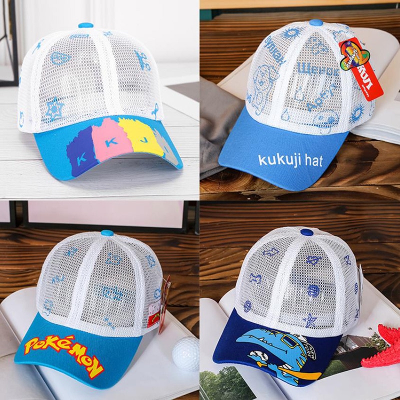 Doitbest malla completa niño gorra de béisbol transpirable de verano delgada Hip Hop protector solar niños sombreros chicos chicas sombrero gorras snapback gorras