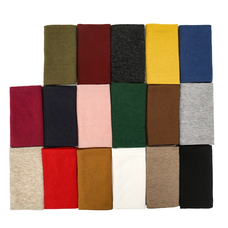 Women Knit Winter Scarf Snood Neck Plus Fur Ring Scarves Men Solid Warm Cashmere Round Collars Unisex Outdoor Scarfs