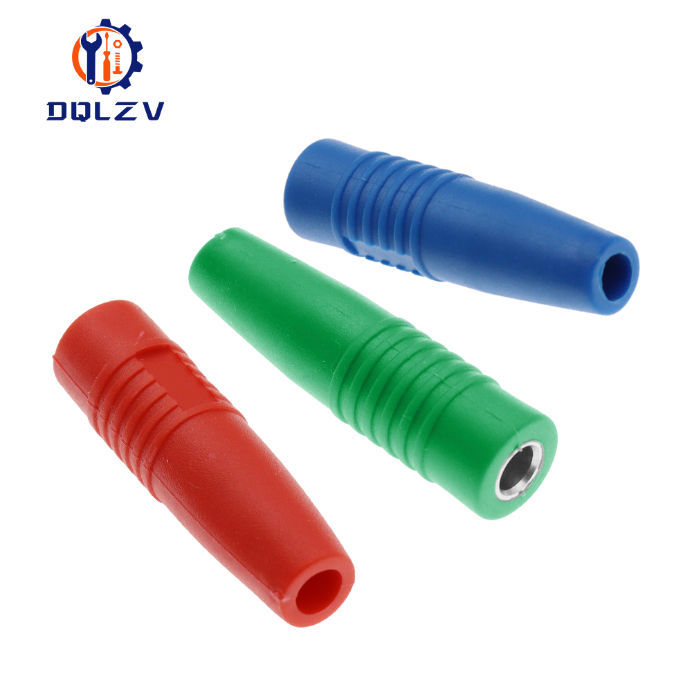 4mm bananenstecker, isolierte buchsen, lötanschluss, messing