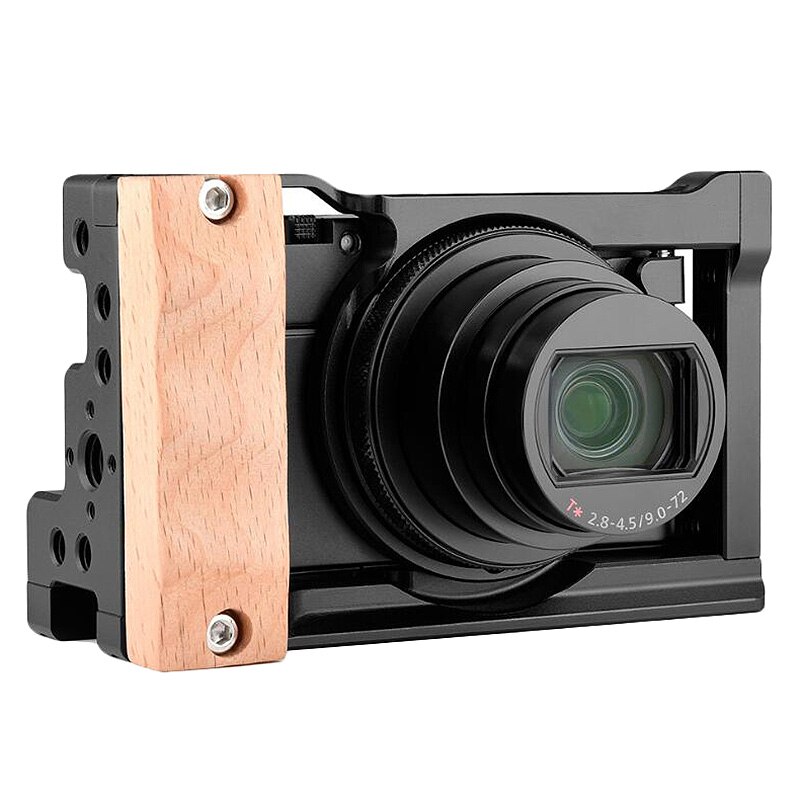A+C12 Camera Cage Video Gear DSLR Rig Camera Stabilizer for Sony Cyber-Shot DSC-RX100 VI VII RX100M7 Camera
