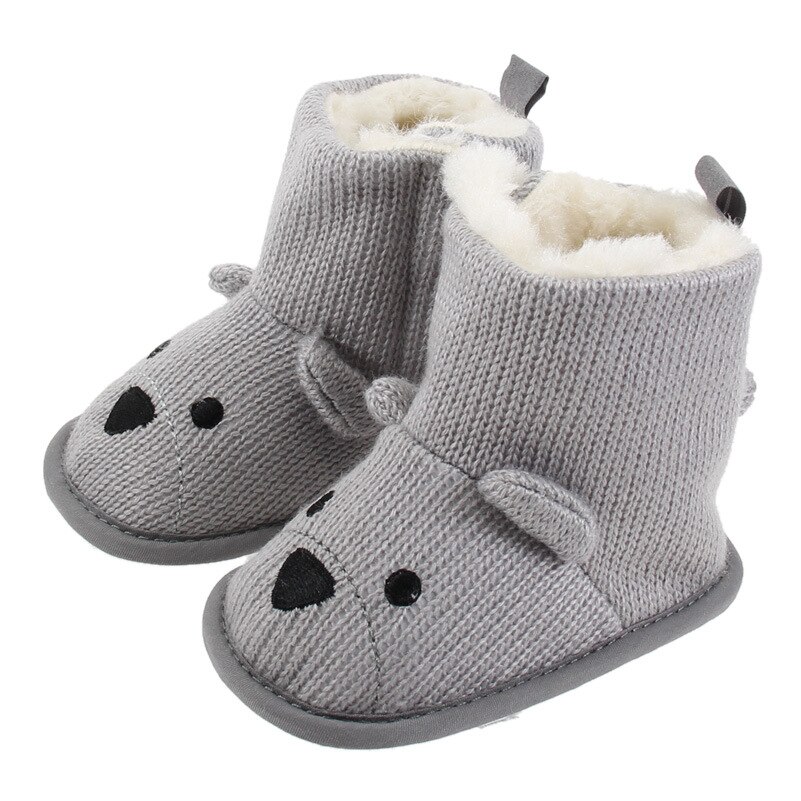 Baby Stiefel Baby Schneeschuhe Weichen Boden Winter Warm Non-slip Schnee Stiefel für Babys