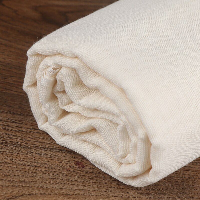 Cheesecloth Filter Cotton Cloth Cheesecloth Gauze Breathable Bean Bread Cloth 150*150cm