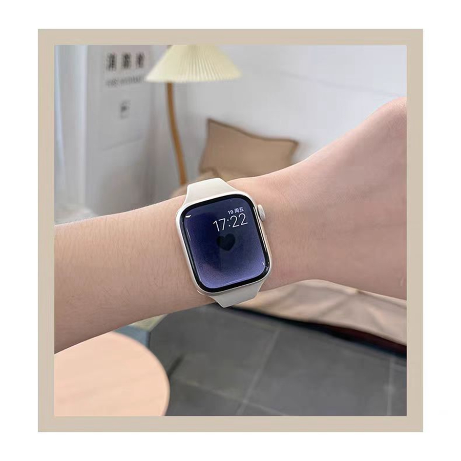 Siliconen sport Voor apple watch band vrouwen Ultra 49mm serie 9-8-7 41mm 45mm correa 44mm 40mm armband voor iwatch 6 5 4 SE Band