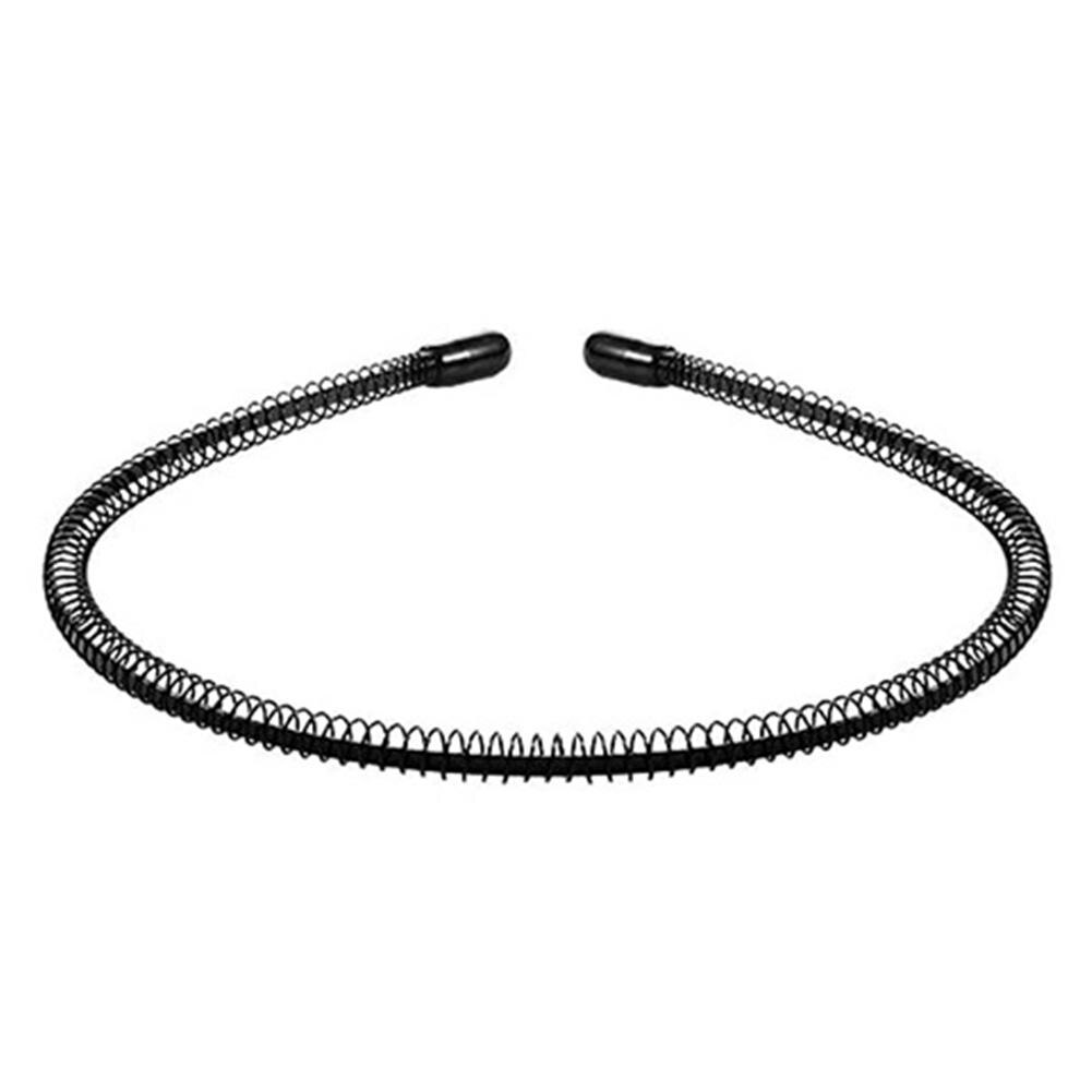 Diadema ondulada de Metal para hombre, horquillas para el pelo, accesorio para el pelo, bandanas para lavar la cara, accesorios para el cabello