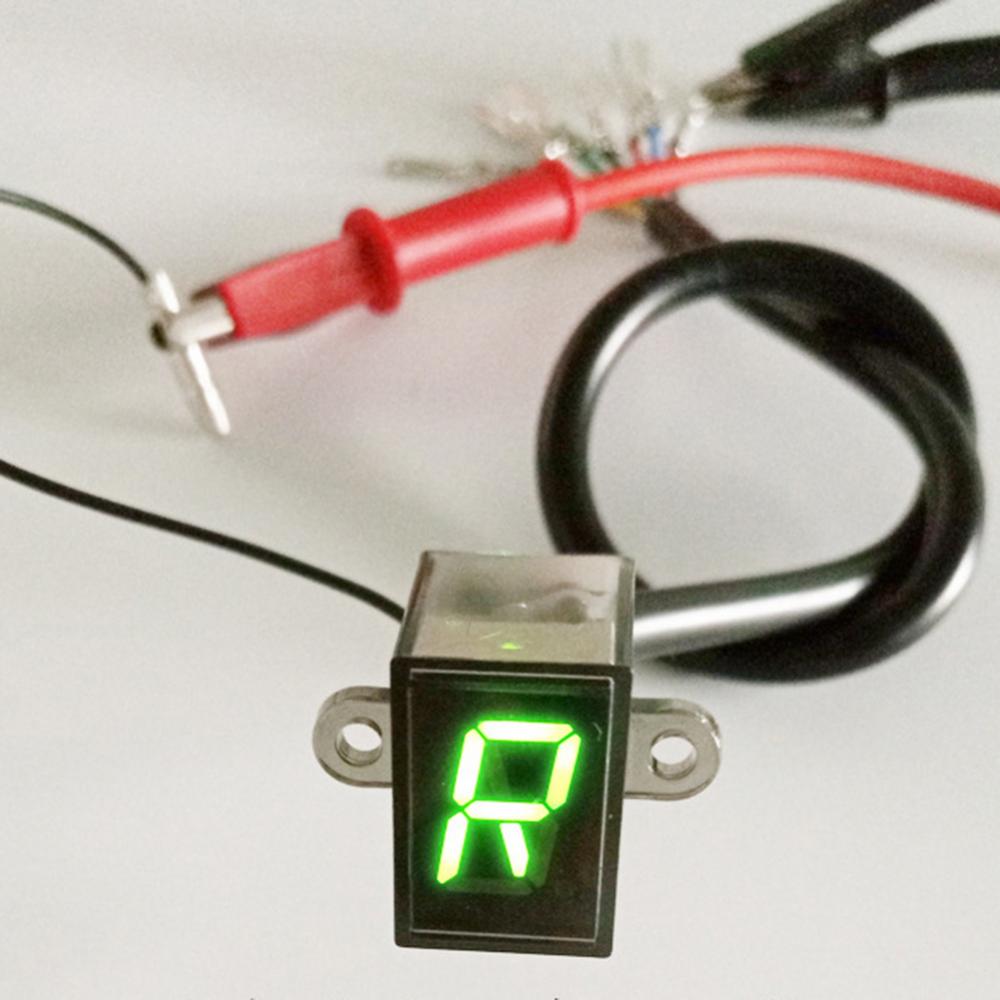 85% Sales! 12V Universal Motorcycle Digital LED Gear Indicator Shift Sensor Display