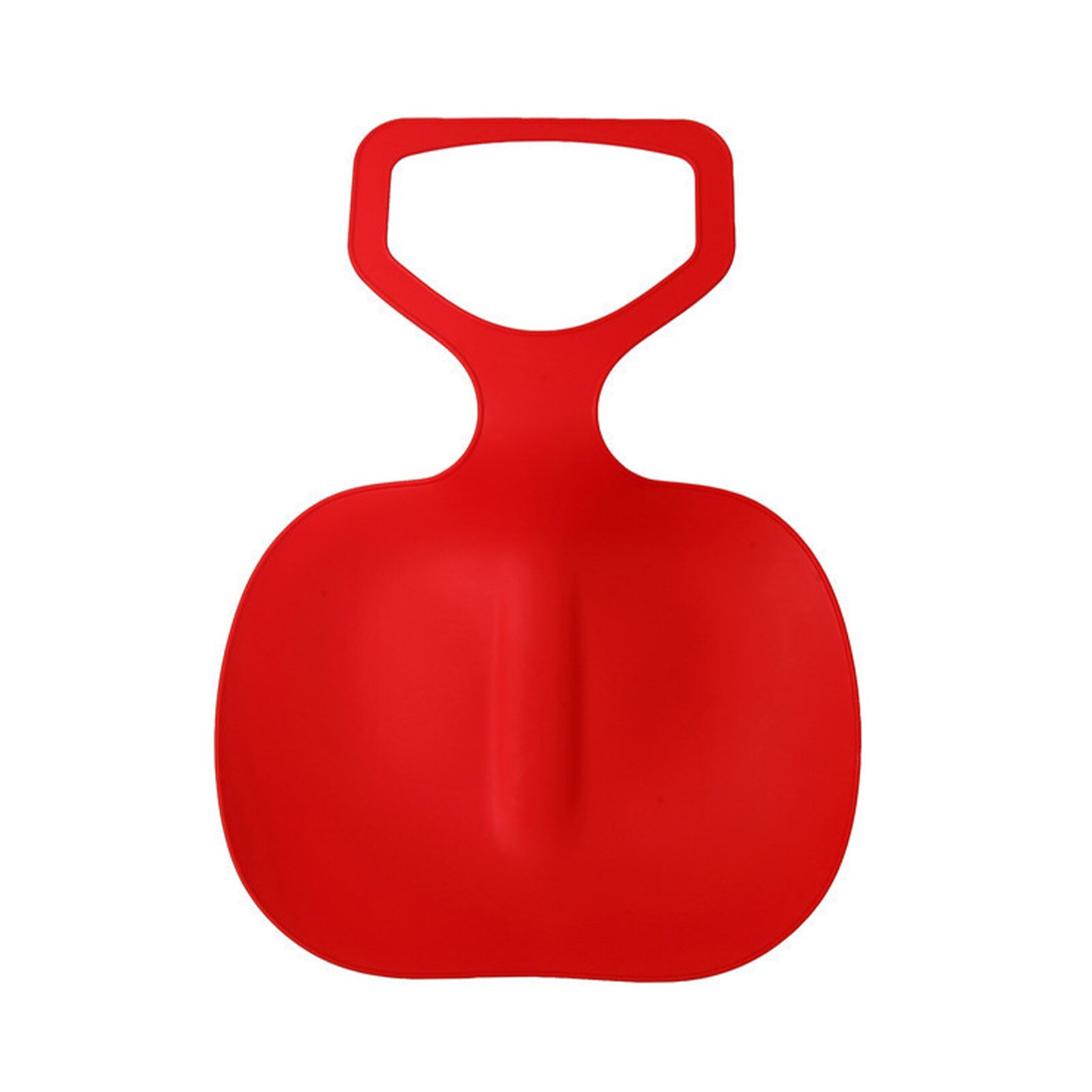 Skating Ergonomic Outdoor Winter Travel Sand For Kids Snow Sled Board Downhill Ski With Handle Grass Multifunction PP Non Slip: Red