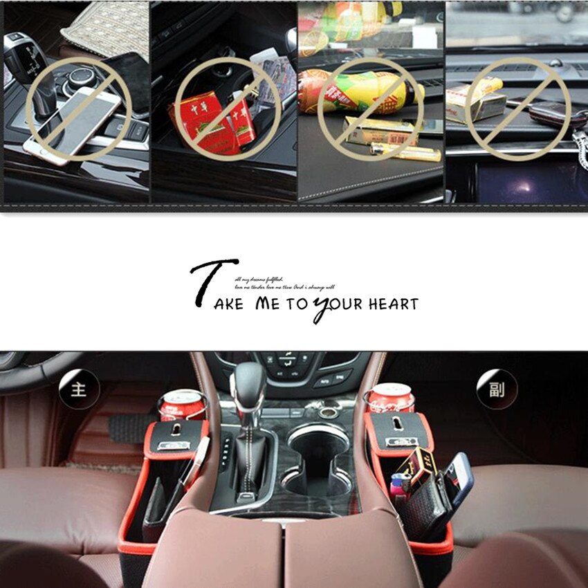 Auto Seat Gap Spleet Organisator Opbergdoos Voor Mazda 2 Mazda 3 Mazda 5 Mazda 6 CX5 CX-5 CX7 CX9 Atenza Axela