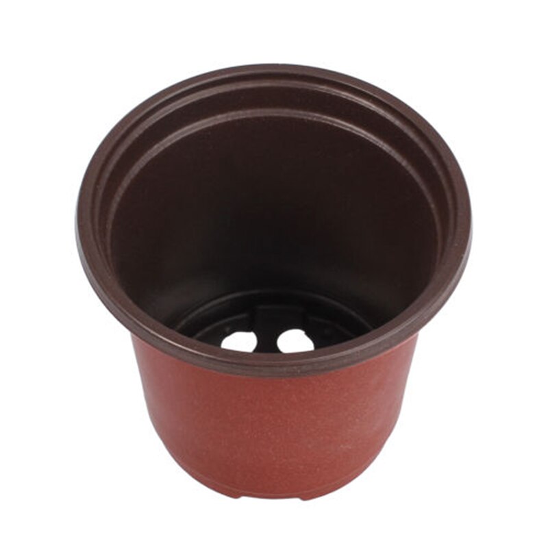 100pcs Plastic Nursery flower Pots For Plants Flowerpot Seedling Tray Planter Plant pot Grow Box Garden Supplies Growing System