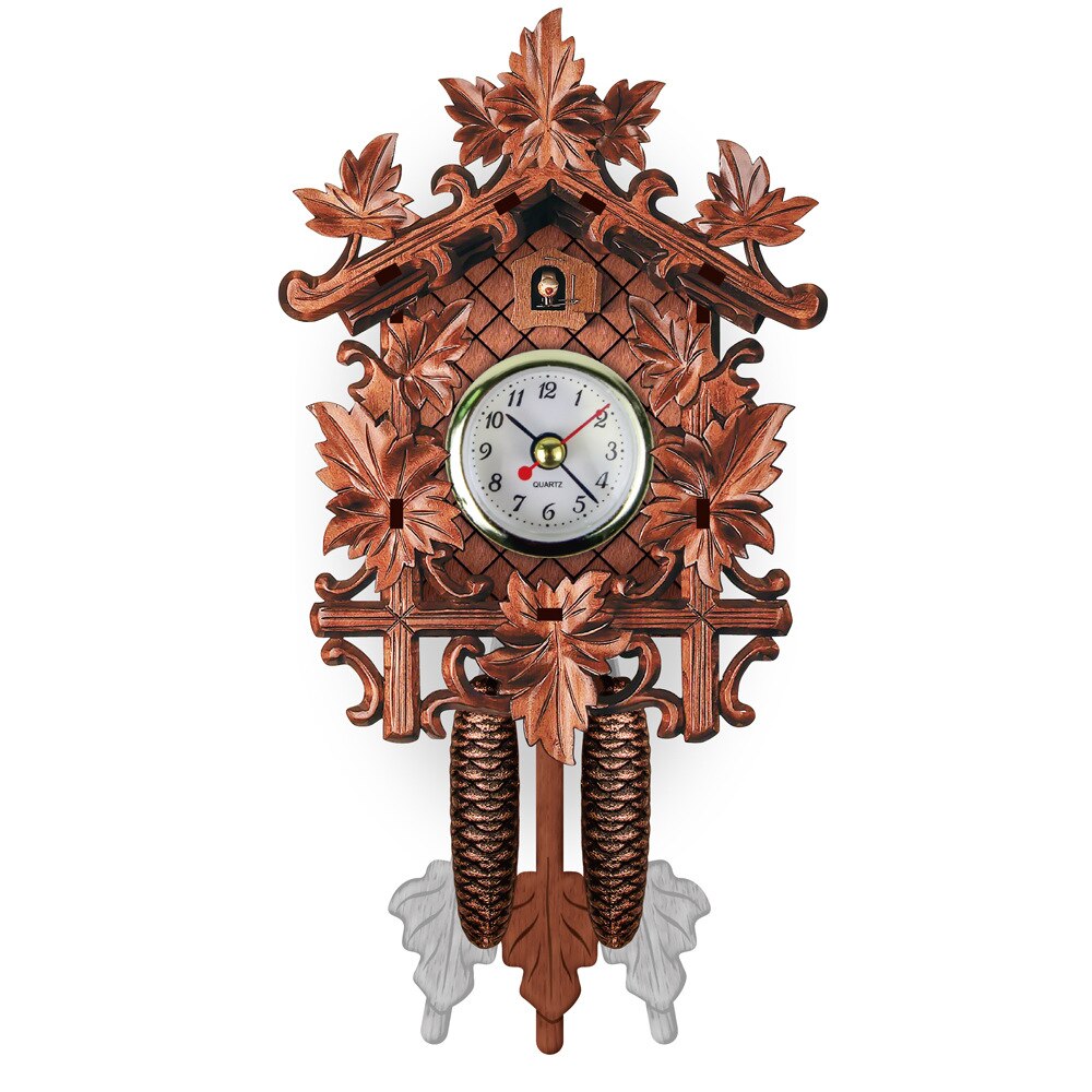 Vintage koekoeksklok, doe-het-zelf wandhorloges, antieke klokken, houten decoratie, accessoires, hout, europa, digitaal: 14