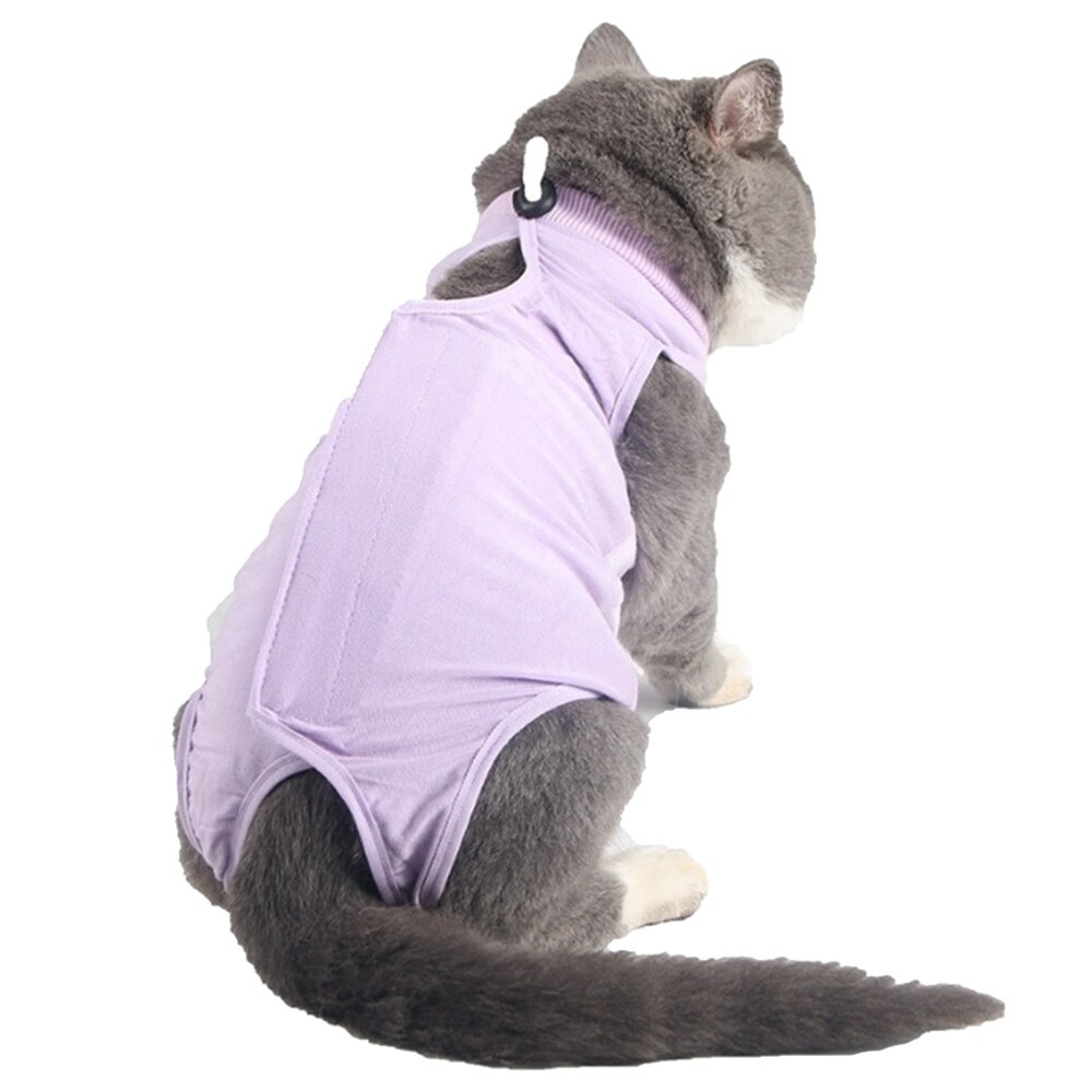 Pet Cat Recovery Suit Medicine Prevent After Surgery Wear Anti Pet Licking Wounds Healing Clothes Sterilization Care Cleaning