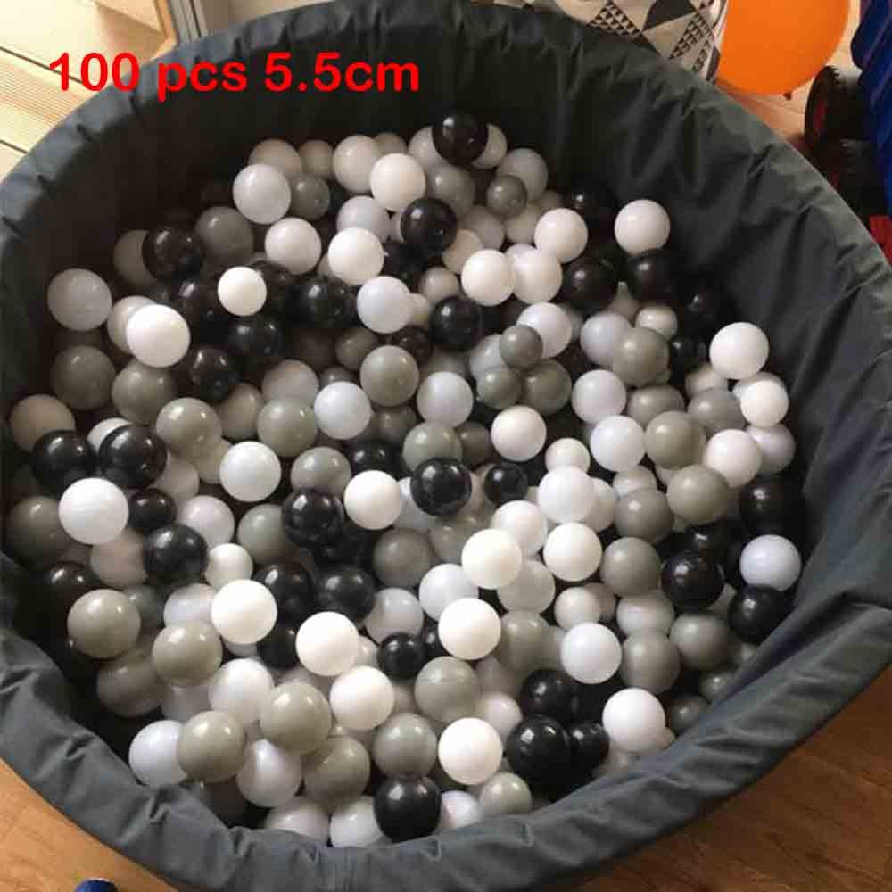 50/100pcs PVC Amaretto Palle Oceano Bambini Del Bambino Colorato Piscina Mare Balls Giocattolo per il Nuoto Piscina Giocare Giocattoli regali per I Bambini Del Bambino: 02