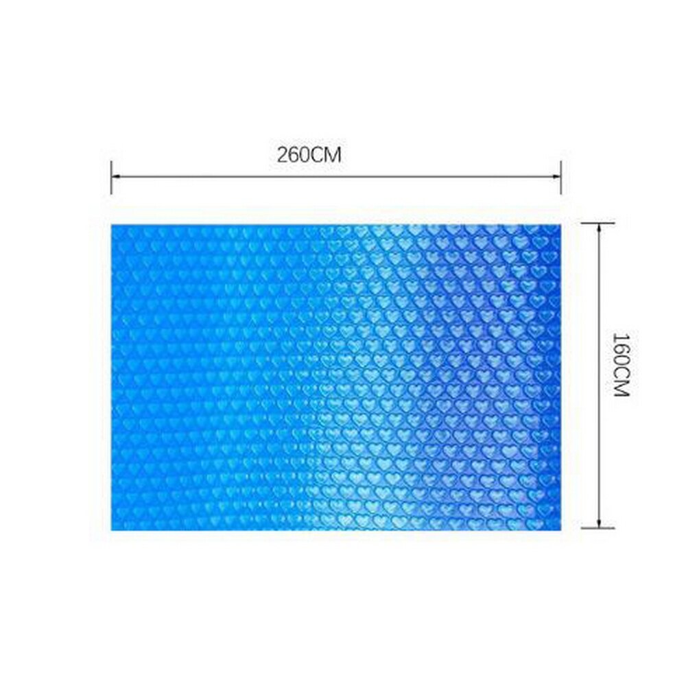 Swimmingpool cover støv regntæt pool cover vedligehold vand varmebeskytter holdbart have udendørs swimmingpools tilbehør: 1.6 x 2.6m