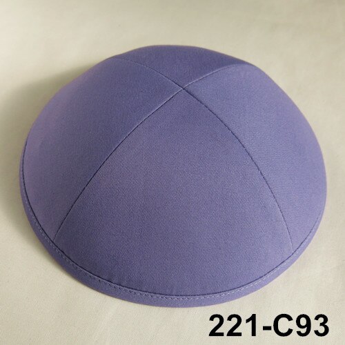 Bomuldstwill kippah ,19cm kipa, kippot, jødehat, skullies & beanies, yarmullka, kasket: 221 c93