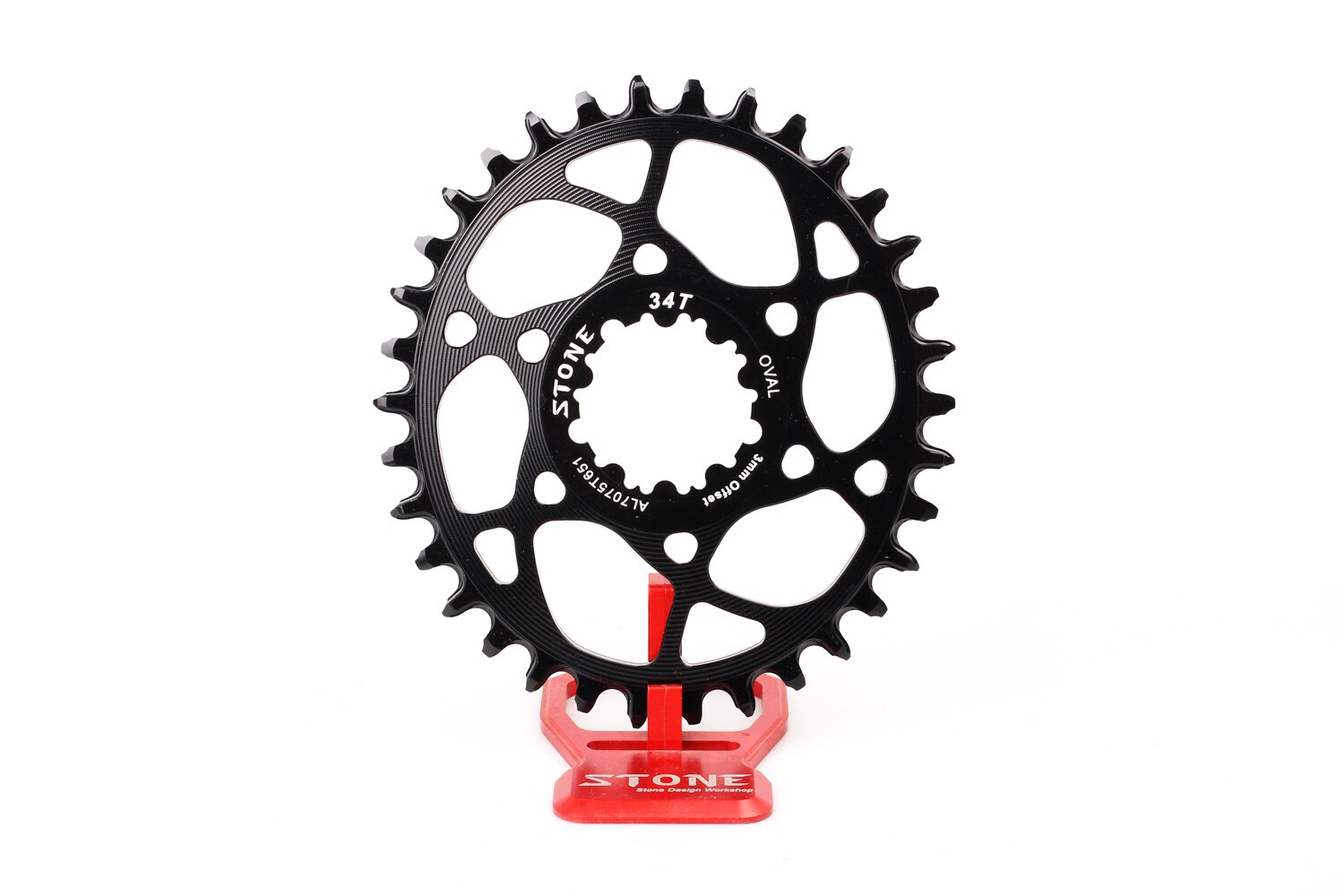 3mm Offset Oval Chainwheel 28T to 30T for Sram DUB Boost 148 GXP Crank Eagle XX1 X01 chain ring plato ovalado: Oval 34T black