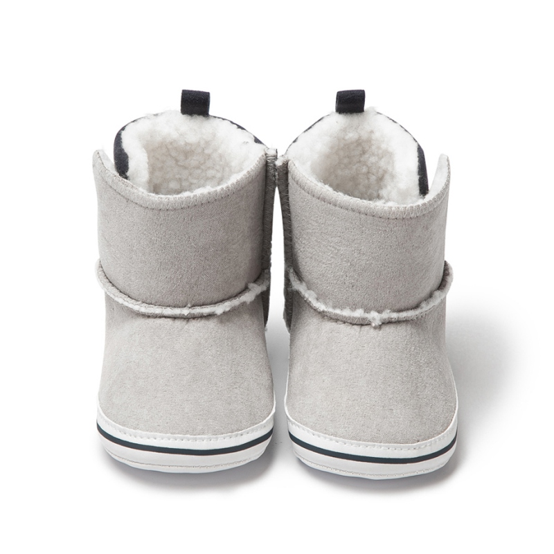 Pasgeboren Peuter Warm Pluche Laarzen Winter Harige Babyschoenen Baby Meisjes Jongens Schoenen Zachte Zool Pluizige Sneeuw Booties Voor 0-18M: H / S