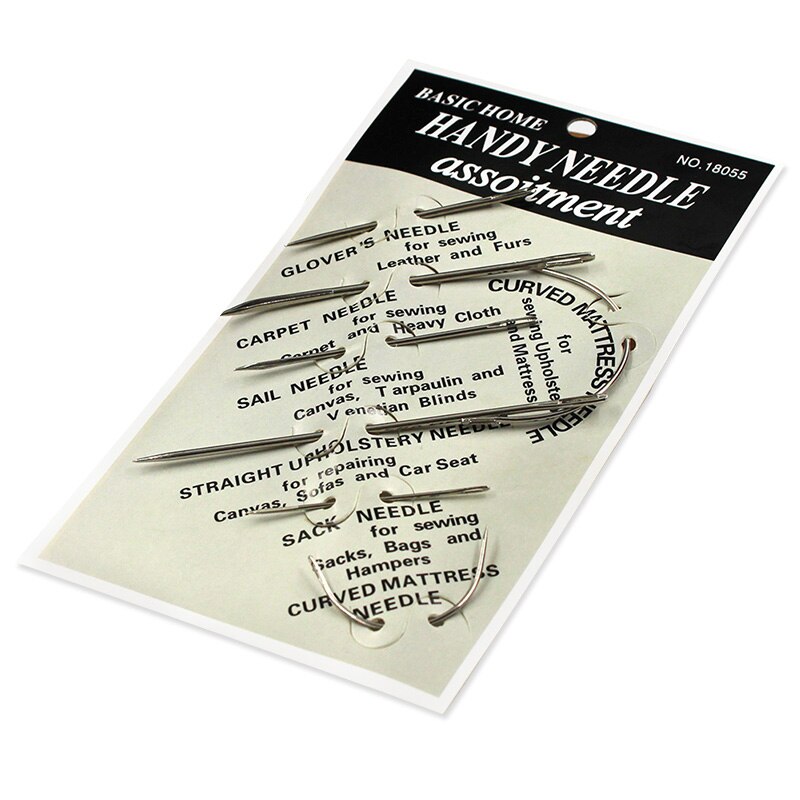 1 impostato di Cuoio Del Mestiere di Cucito Accessori Cucitura Punteruolo fa per Cucire linea di Cera Lavorazione della pelle Strumenti di Riparazione di Scarpe kit da cucito: 7pezzi needles 1impostato