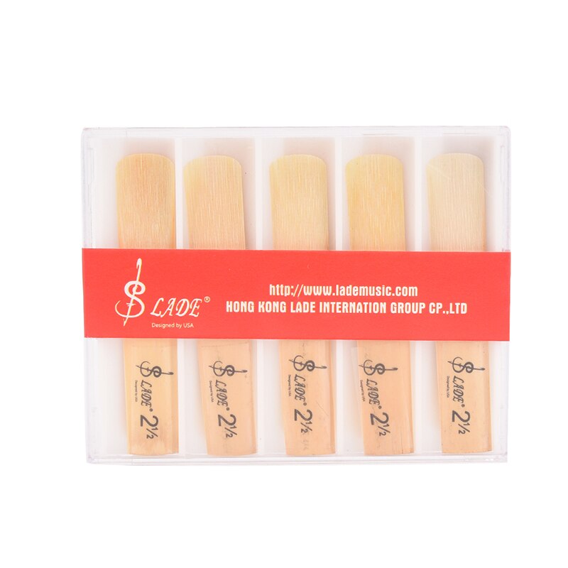 10 teile/los Bb Klarinette Schilf Festigkeit 2,5 2-1/2 Schilf Traditionellen Bambus Bläser Instrument Teile & Zubehör